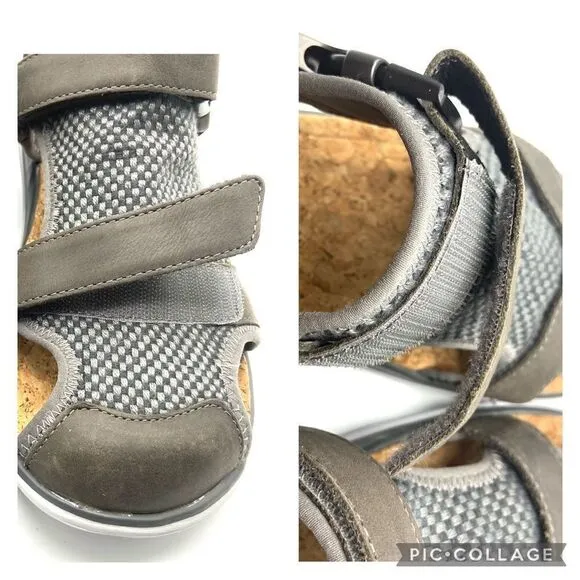 Teva Men’s Terra Float Fisher Sandals 9 Gray NWT