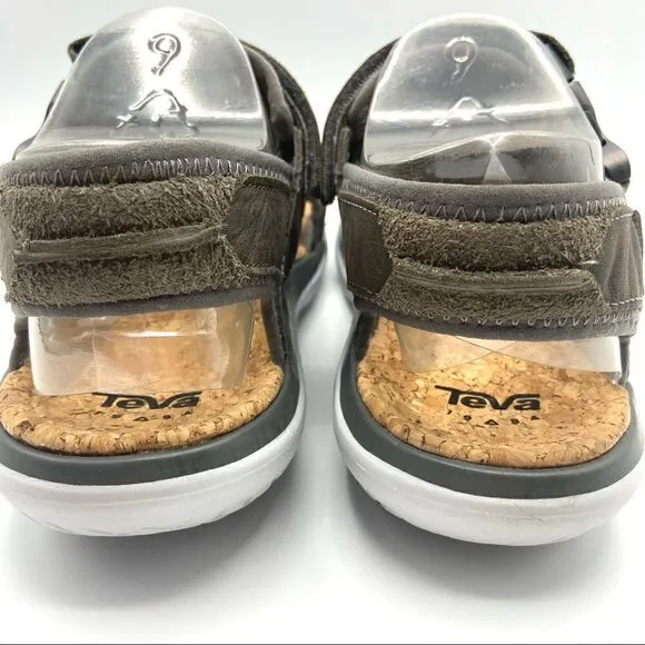 Teva Men’s Terra Float Fisher Sandals 9 Gray NWT