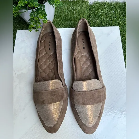 THE BLACKBIRD$150Oak Shimmer Suede women size 9.5 new
