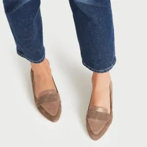 THE BLACKBIRD$150Oak Shimmer Suede women size 9.5 new