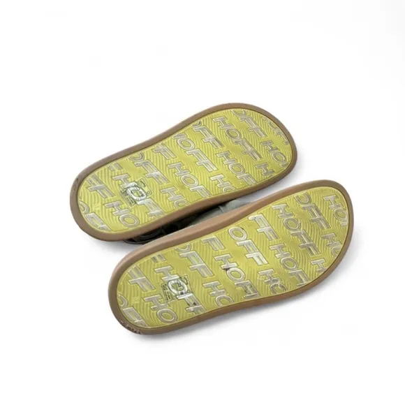 The Hoff Sandals Leather Road Khaki
