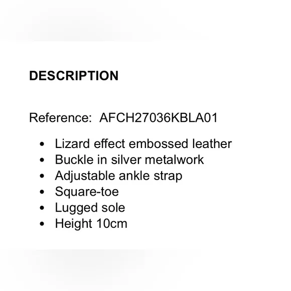The Kooples NEW BLACK LIZARD EFFECT LEATHER HEELED SANDALS FR 40 US 9