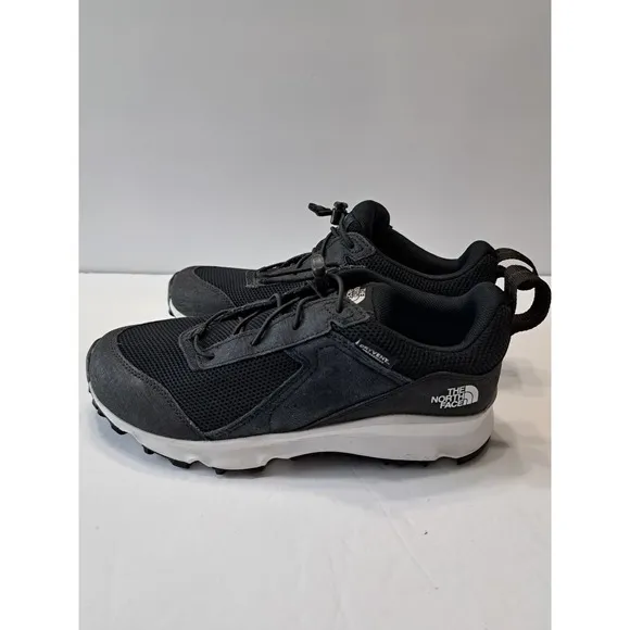 The North Face Jr Hedgehog Hiker II Waterproof Hiking Boots, TNF Black/TNF White
