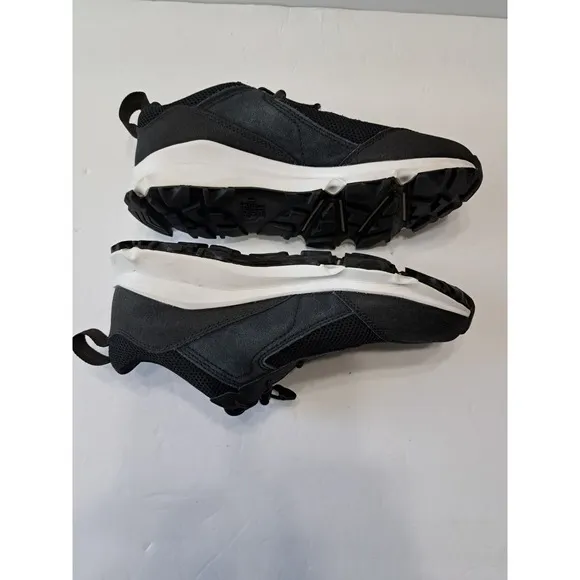 The North Face Jr Hedgehog Hiker II Waterproof Hiking Boots, TNF Black/TNF White