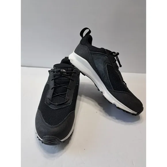 The North Face Jr Hedgehog Hiker II Waterproof Hiking Boots, TNF Black/TNF White