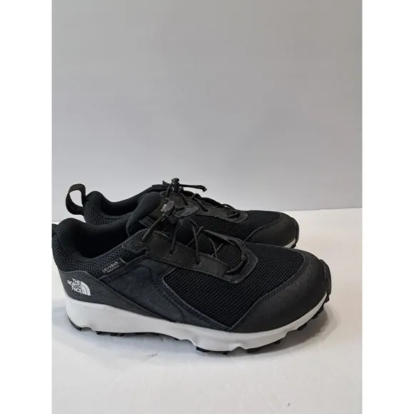 The North Face Jr Hedgehog Hiker II Waterproof Hiking Boots, TNF Black/TNF White