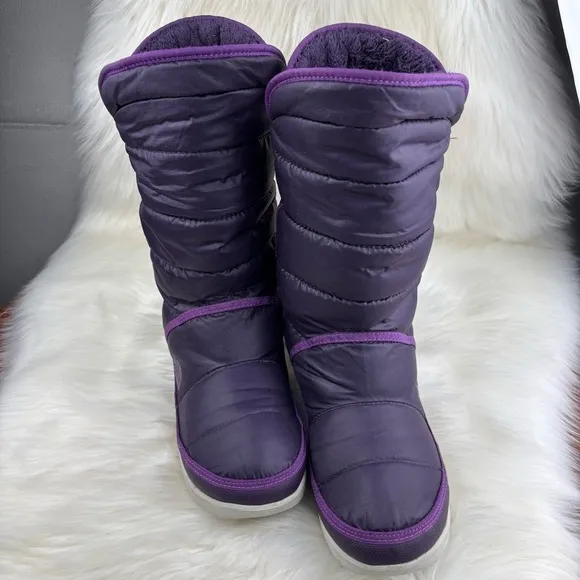THE NORTH FACE PULL ON WINTER MID-CALF BOOTS SIZE 9 WOMAN