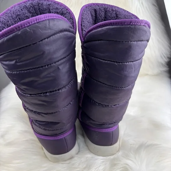 THE NORTH FACE PULL ON WINTER MID-CALF BOOTS SIZE 9 WOMAN