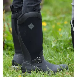 The Original Muck Boot Company Reign tall black rubber rain snow boots size 6