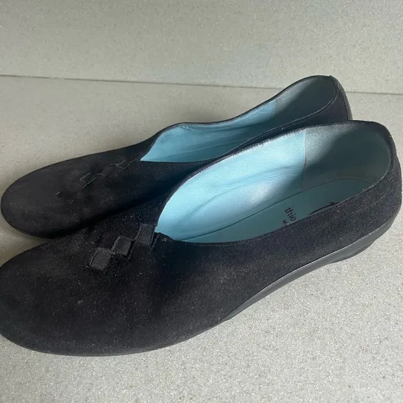Thierry Rabotin‎ Lightweight Flats black suede size 38.5 (8) womens