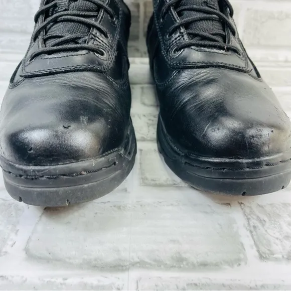 Thorogood Deuce Tactical Men’s 10.5 Black Leather Combat Boots 834-6091