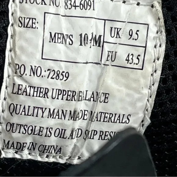Thorogood Deuce Tactical Men’s 10.5 Black Leather Combat Boots 834-6091