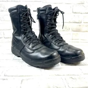 Thorogood Deuce Tactical Men’s 10.5 Black Leather Combat Boots 834-6091