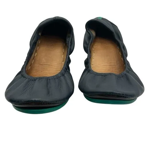 Tieks by Gavrieli Ballet Leather Flats Navy Blue Size 7 Preppy