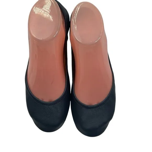 Tieks by Gavrieli Ballet Leather Flats Navy Blue Size 7 Preppy