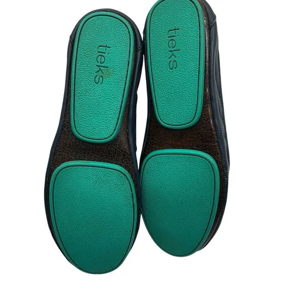 Tieks by Gavrieli Ballet Leather Flats Navy Blue Size 7 Preppy