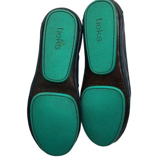 Tieks by Gavrieli Ballet Leather Flats Navy Blue Size 7 Preppy