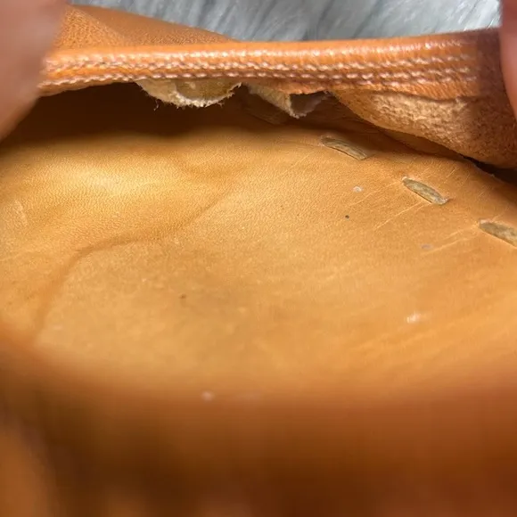 Tieks by Gavrieli Chestnut Leather Slip On Ballet Flats Size
