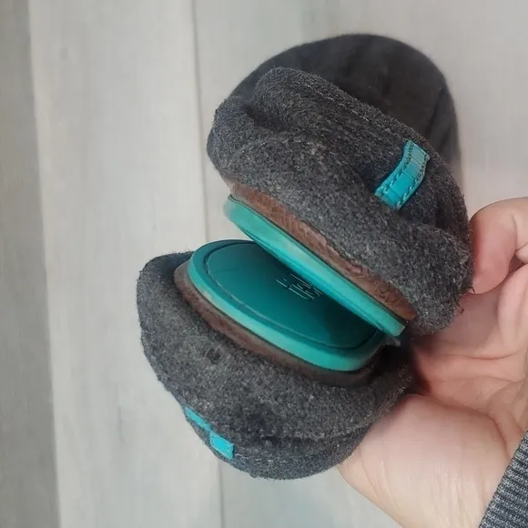 Tieks by Gavriell Womens Loafer Vegan Charcoal Gray StoneBallet shoes flats 8