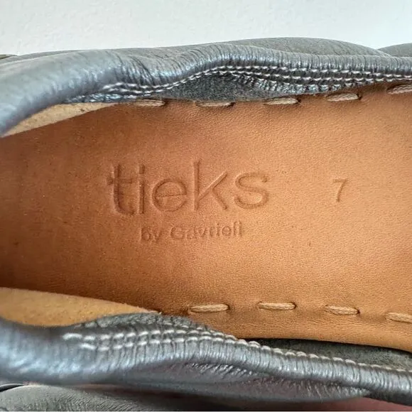 Tieks Silver Gray Ballet Flats Size 7
