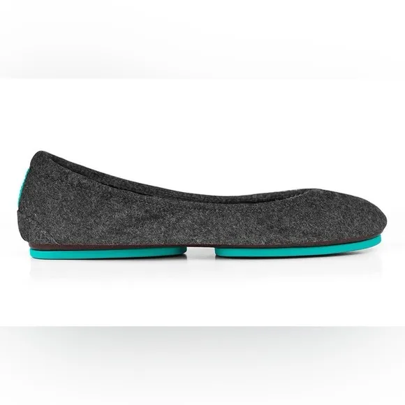 TIEKS Vegan Wool Greystone Flats - Sz 7