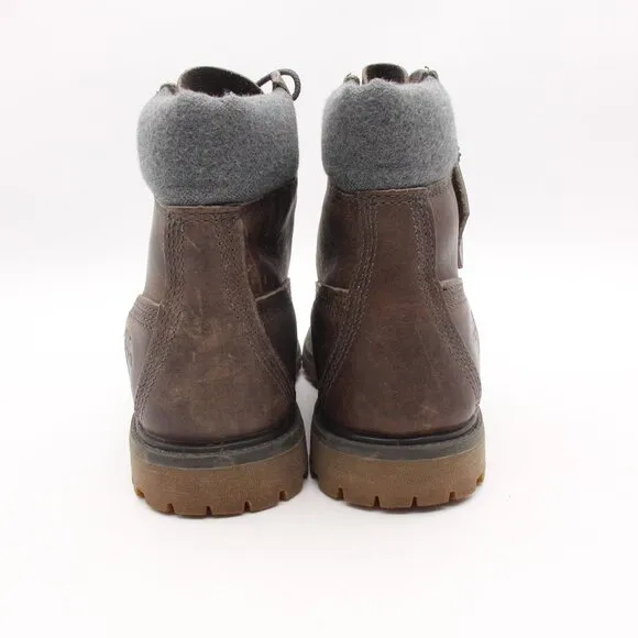 Timberland 6 Inch Premium Women's Size 8 M Waterproof Boots Brown Leather