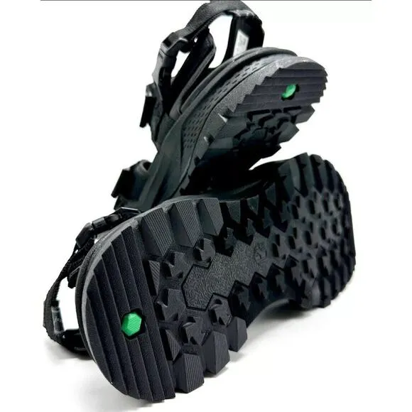 Timberland Black Garrison Trail Strap Sandals A2E4G Mens 10 New Fast Shipping