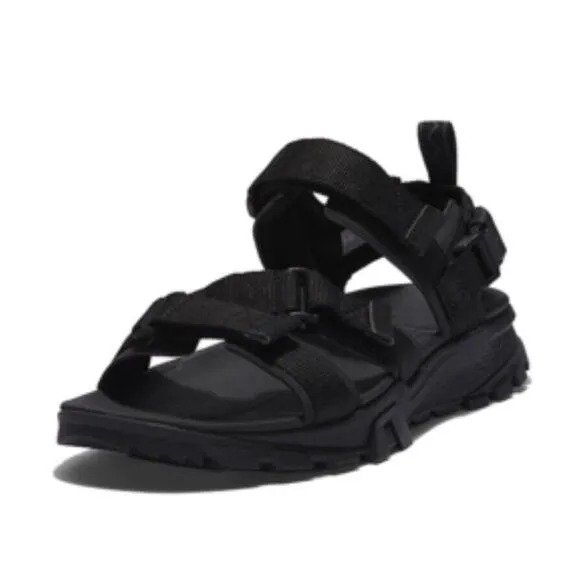 Timberland Black Garrison Trail Strap Sandals A2E4G Mens 10 New Fast Shipping