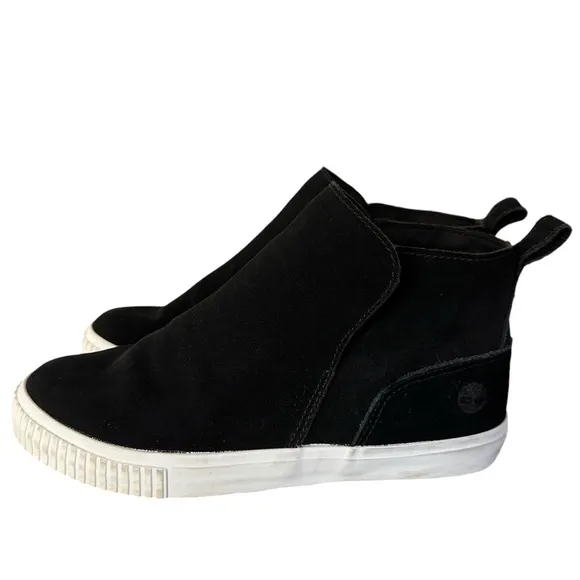 Timberland | Black Suede Skyla Bay Pull on Boots Size 8.5