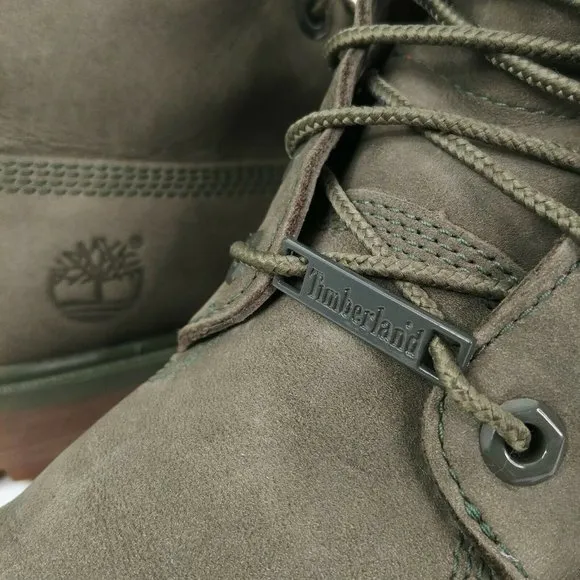 Timberland Boots Color Olive / Military Green Youth / Boys Size 6.5