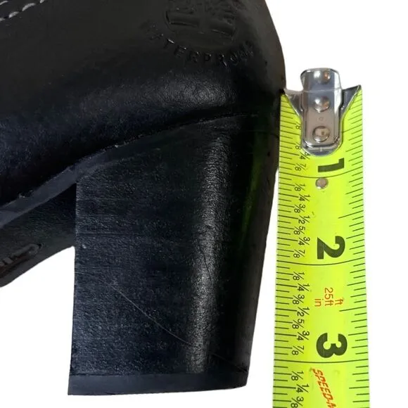 Timberland Rudston Earthkeepers Black Leather Waterproof Pull On Boots