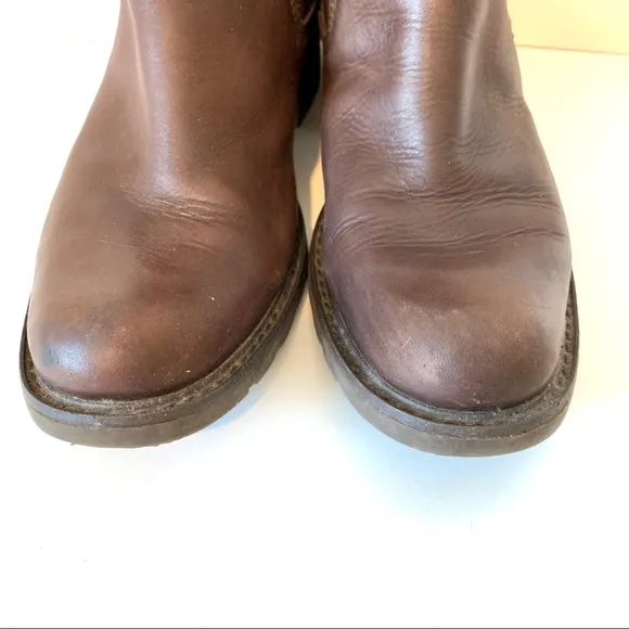 TIMBERLAND Sienna High Pull On Leather Boots—SZ. 9