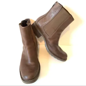 TIMBERLAND Sienna High Pull On Leather Boots—SZ. 9