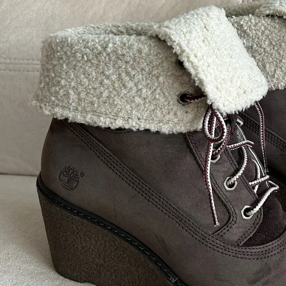Timberland Women's Earthkeepers Comfy Stylish Boots, Sturdy Wedges