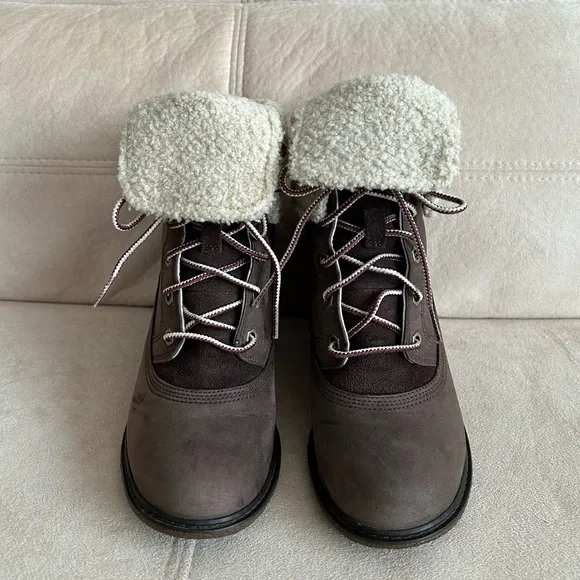 Timberland Women's Earthkeepers Comfy Stylish Boots, Sturdy Wedges