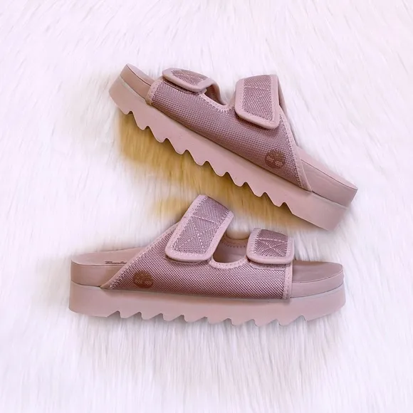 Timberland Women’s Santa Monica Sunrise Light Pink Slide Sandals