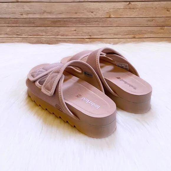 Timberland Women’s Santa Monica Sunrise Light Pink Slide Sandals