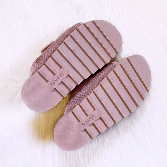 Timberland Women’s Santa Monica Sunrise Light Pink Slide Sandals