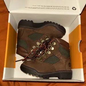 Timberlands Medium brown Nubuck Boots (KIDS, beef and broccoli’s)