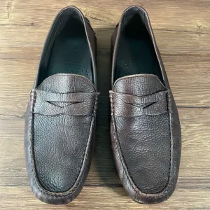 To Boot New York Brown Leather Penny Loafers Men’s Size 12 Shoes Slip-On