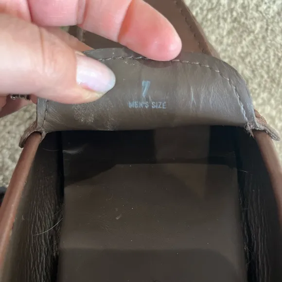Tod's Brown Leather Slip-On Loafers