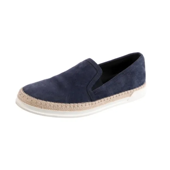 Tod's Navy Espadrilles