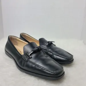 Tod's T Timeless Leather Women's Penny Loafer Slip On Driving Shoes Size 7