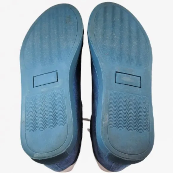 Toga Pulla Lace-up Light Blue Suede Sneakers - Size 39