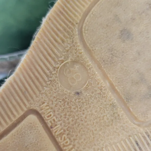 Toni Pons 'Nuria' Suede Sandal Green Suede Espadrille Shoes with Slingback Strap