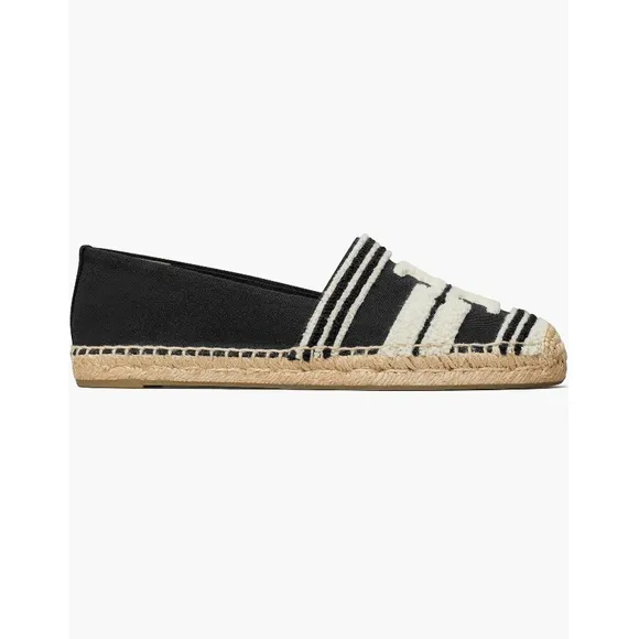 Tory Burch Double T Espadrille Flats