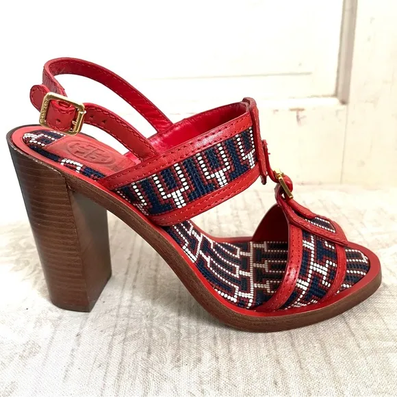 Tory Burch Florian Retro Chic Sandals