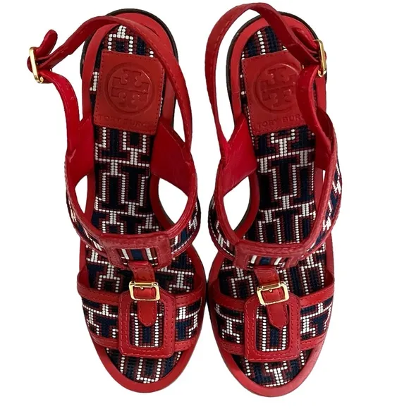 Tory Burch Florian Retro Chic Sandals