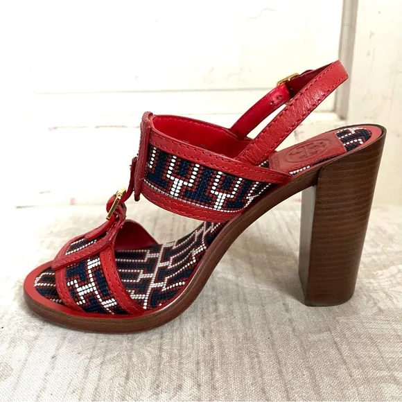 Tory Burch Florian Retro Chic Sandals