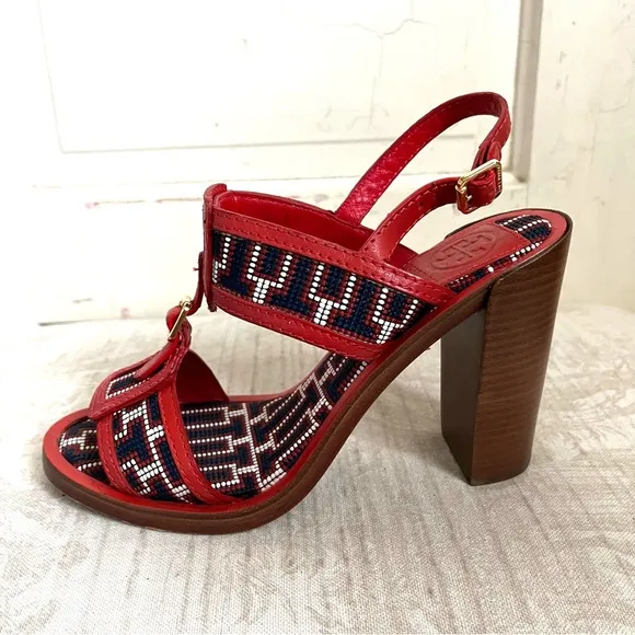 Tory Burch Florian Retro Chic Sandals